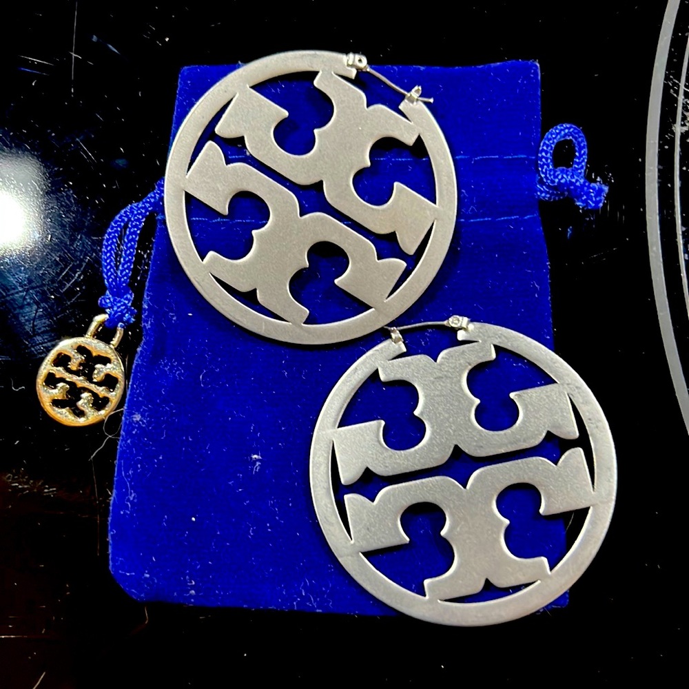 Tory Burch hoops
